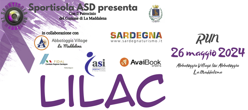 La Maddalena. La 2° Edizione Lilac Run, di Sportisola